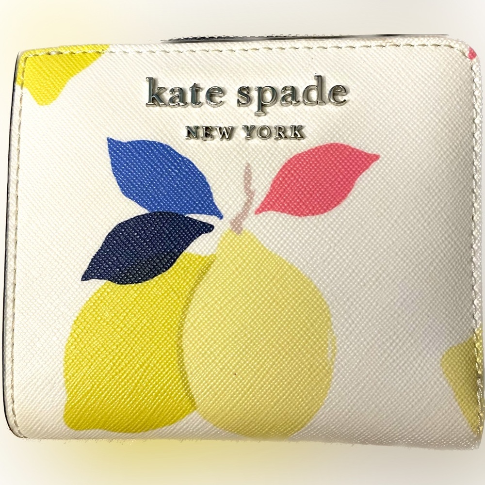 Cameron Lemon Zest Small L Zip Bifold Wallet